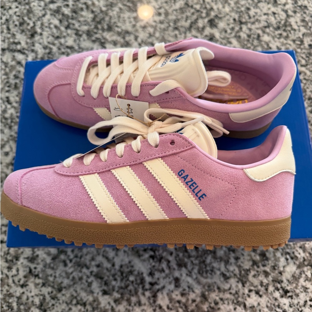 Adidas Gazelle Spikeless Golf Shoes, W8